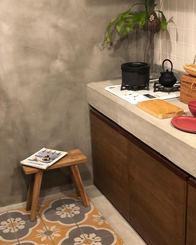 キッチンにある小さなHappy